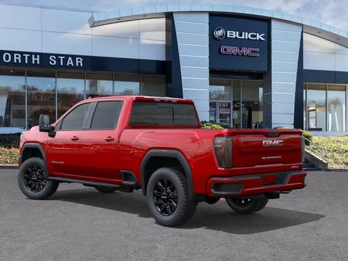 Volcanic Red Tintcoat 2026 GMC Sierra 2500 AT4