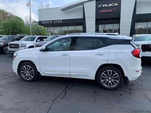 Summit White 2023 GMC Terrain Denali