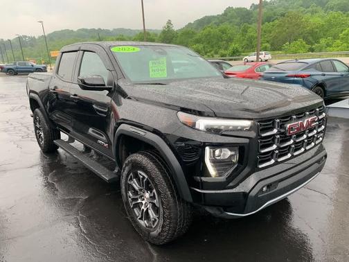 Onyx Black 2024 GMC Canyon AT4