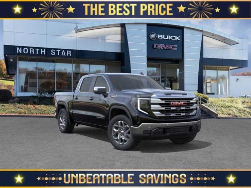 Onyx Black 2026 GMC Sierra 1500 SLE