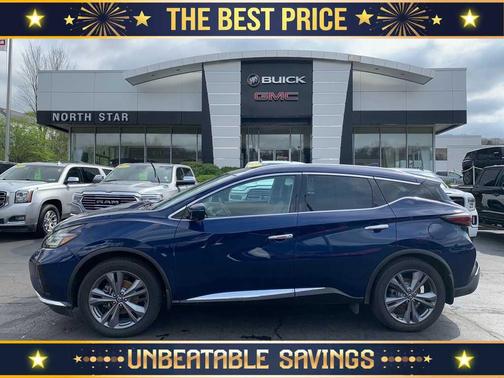 Deep Blue Pearl 2020 Nissan Murano Platinum
