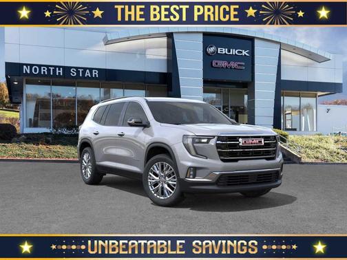 Sterling Metallic 2026 GMC Acadia AWD Elevation