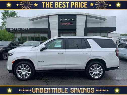 Iridescent Pearl Tricoat 2021 Chevrolet Tahoe High Country