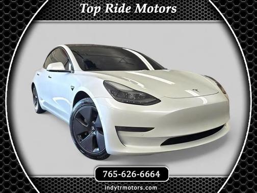 Pearl White Multi-Coat 2021 Tesla Model 3 Long Range