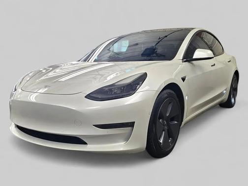 Pearl White Multi-Coat 2021 Tesla Model 3 Long Range