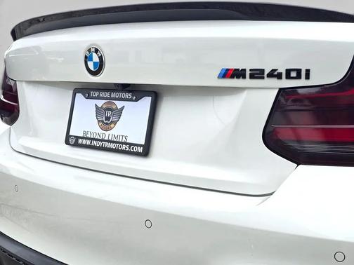 White 2018 BMW M240 i