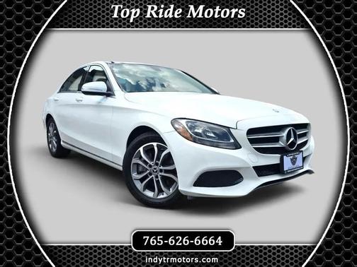 White 2017 Mercedes-Benz C-Class C 300 4MATIC Luxury