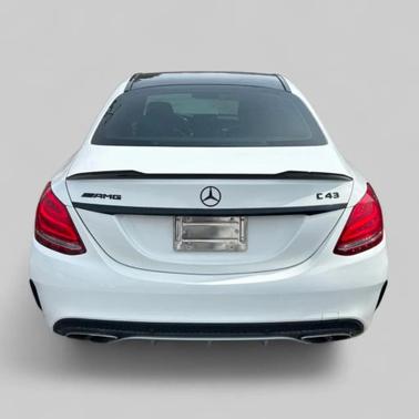 White 2016 Mercedes-Benz C-Class 4MATIC
