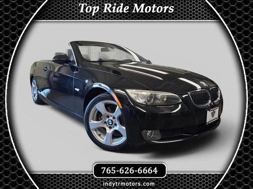 Jet Black 2009 BMW 328 2dr Conv 328i