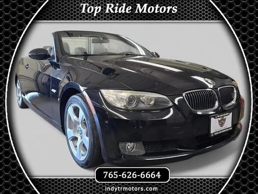 Jet Black 2009 BMW 328 2dr Conv 328i