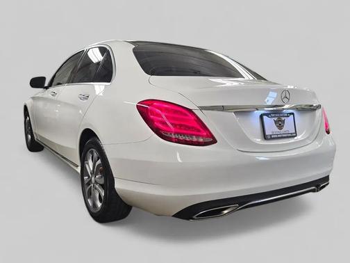 White 2015 Mercedes-Benz C-Class C 300 4MATIC Luxury