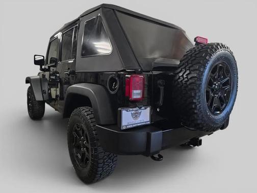Black Clearcoat 2015 Jeep Wrangler Unlimited Willys Wheeler
