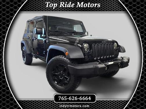 Black Clearcoat 2015 Jeep Wrangler Unlimited Willys Wheeler