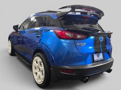 Blue 2017 Mazda CX-3 Sport