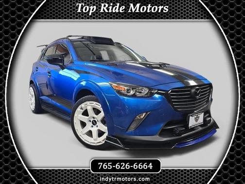 Blue 2017 Mazda CX-3 Sport