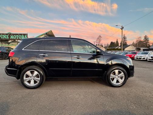 Crystal Black Pearl 2011 Acura MDX 3.7L Technology
