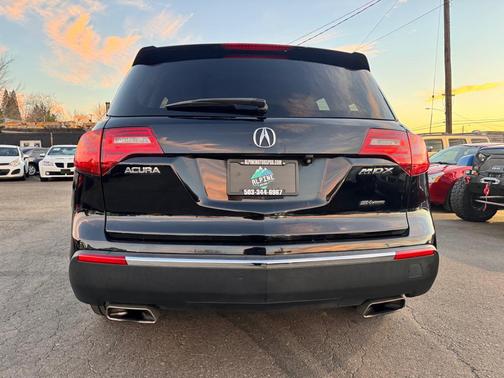 Crystal Black Pearl 2011 Acura MDX 3.7L Technology