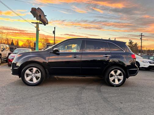 Crystal Black Pearl 2011 Acura MDX 3.7L Technology