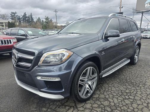 GREY 2015 Mercedes-Benz GL-Class GL 63 AMG
