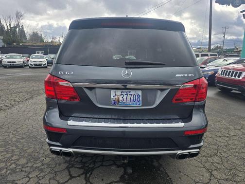 GREY 2015 Mercedes-Benz GL-Class GL 63 AMG