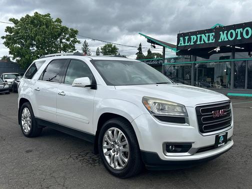 WHITE 2016 GMC Acadia SLT-1