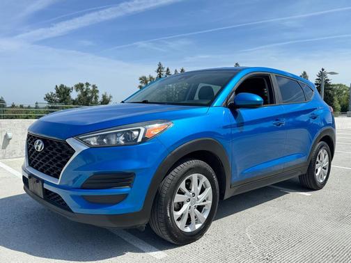 Aqua Blue 2019 Hyundai TUCSON SE