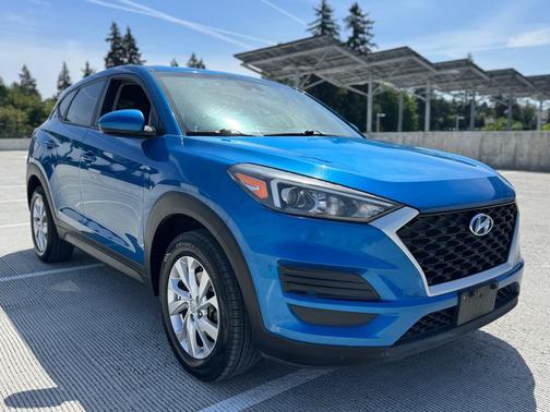Aqua Blue 2019 Hyundai TUCSON SE