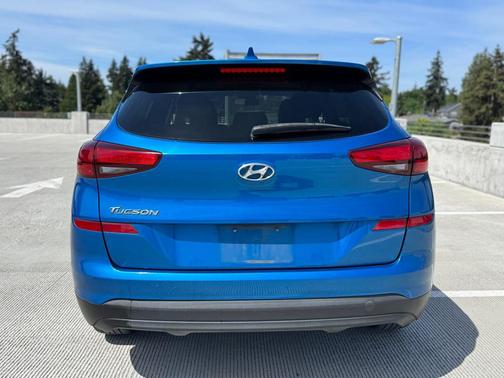 Aqua Blue 2019 Hyundai TUCSON SE