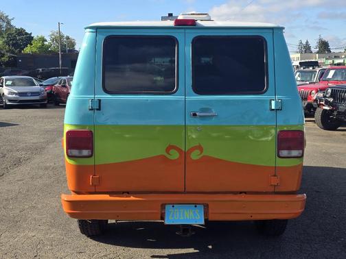 GREEN 1994 GMC Vandura G1500