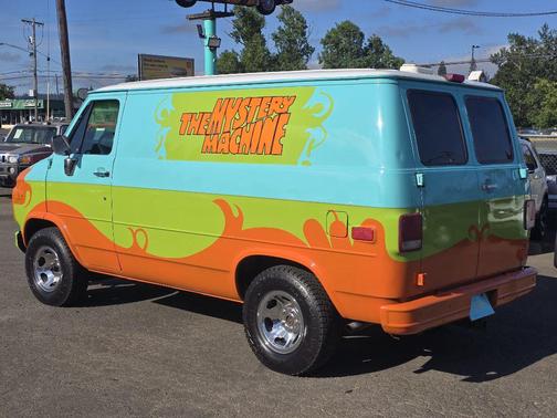 GREEN 1994 GMC Vandura G1500