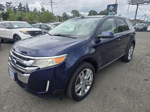 Kona Blue Metallic 2011 Ford Edge Limited