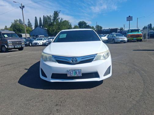 Super White 2012 Toyota Camry BASE