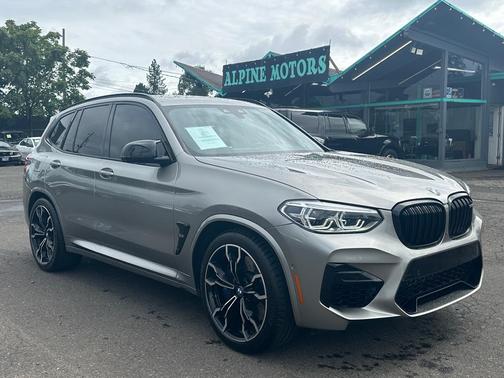 Donington Grey Metallic 2021 BMW X3 M Competition