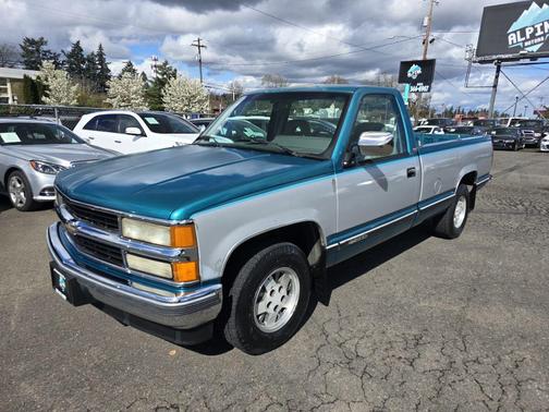 GREEN 1994 Chevrolet 1500 Sportside