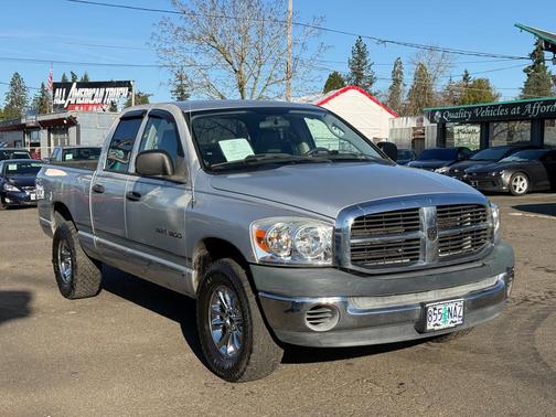 GREY 2007 Dodge Ram 1500 ST Quad Cab