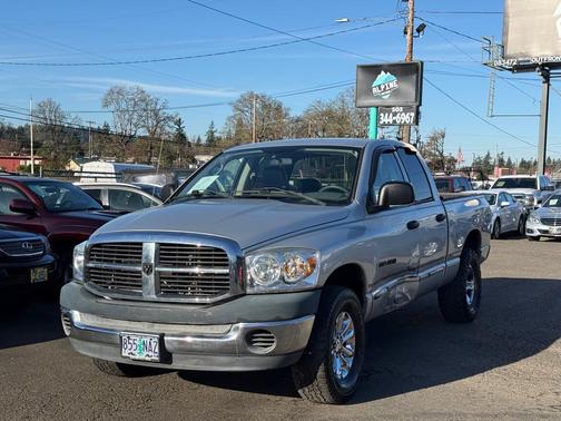 GREY 2007 Dodge Ram 1500 ST Quad Cab