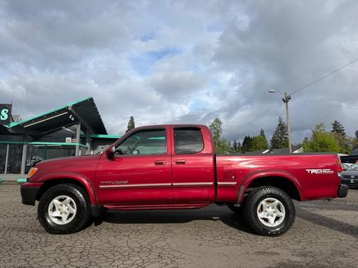 Sunfire Red Pearl 2000 Toyota Tundra Limited Access Cab