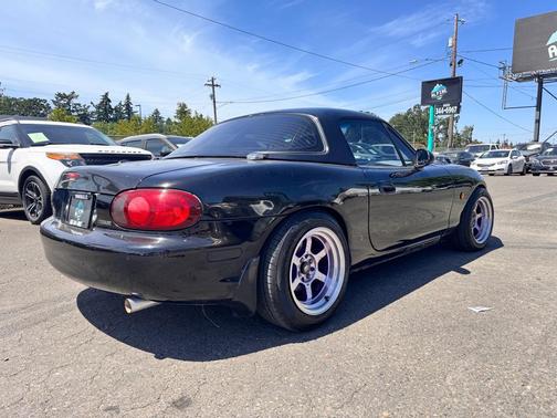 Brilliant Black 1999 Mazda MX-5 Miata Leather Pkg