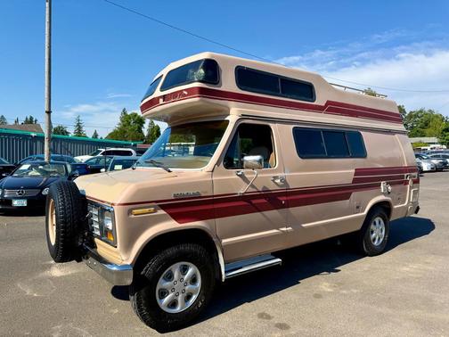TAN 1987 Ford E250 Base
