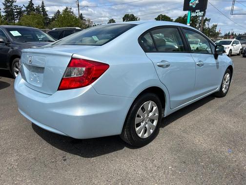 BLUE 2012 Honda Civic LX