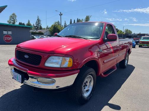 Bright Red Clearcoat 1997 Ford F-150 TRUCK