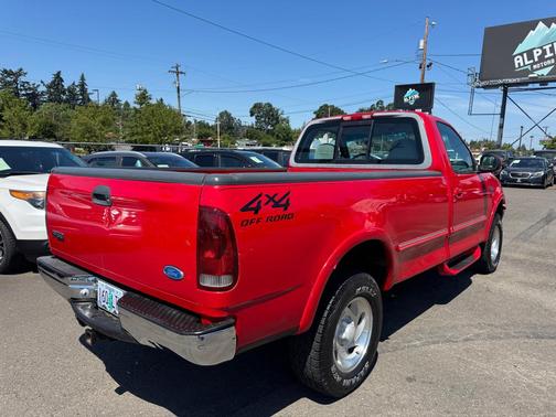 Bright Red Clearcoat 1997 Ford F-150 TRUCK
