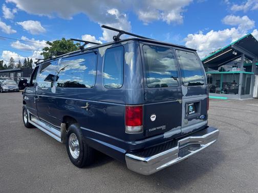BLUE 1996 Ford Club Wagon E350 SUPER DUTY