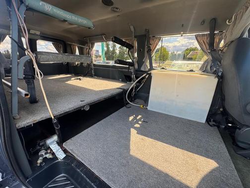 BLUE 1996 Ford Club Wagon E350 SUPER DUTY