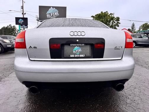 Light Silver Metallic 2002 Audi A6 2.7T quattro