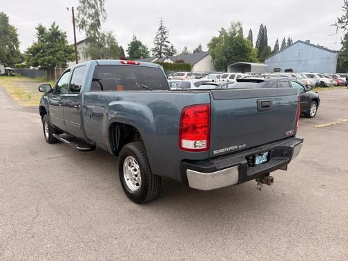 BLUE 2008 GMC Sierra 2500 SLE2 H/D Crew Cab