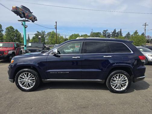 True Blue Pearl 2018 Jeep Grand Cherokee Summit
