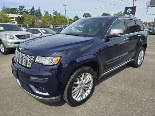 True Blue Pearl 2018 Jeep Grand Cherokee Summit