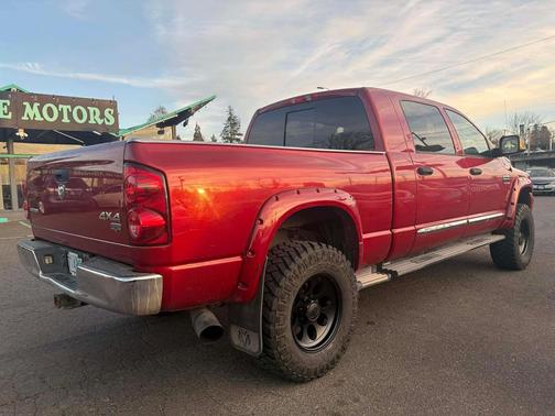 RED 2007 Dodge Ram 3500 Laramie