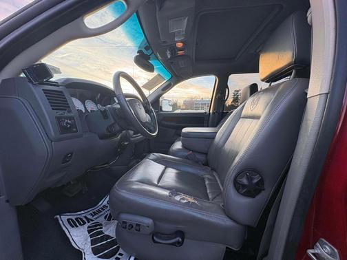 RED 2007 Dodge Ram 3500 Laramie